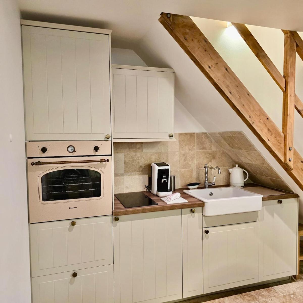 Le Cottage Maisonnette Dans Corps De Ferme Ollainville Esterno foto